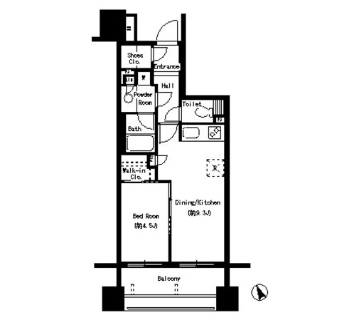 パークアクシス大塚の物件間取画像